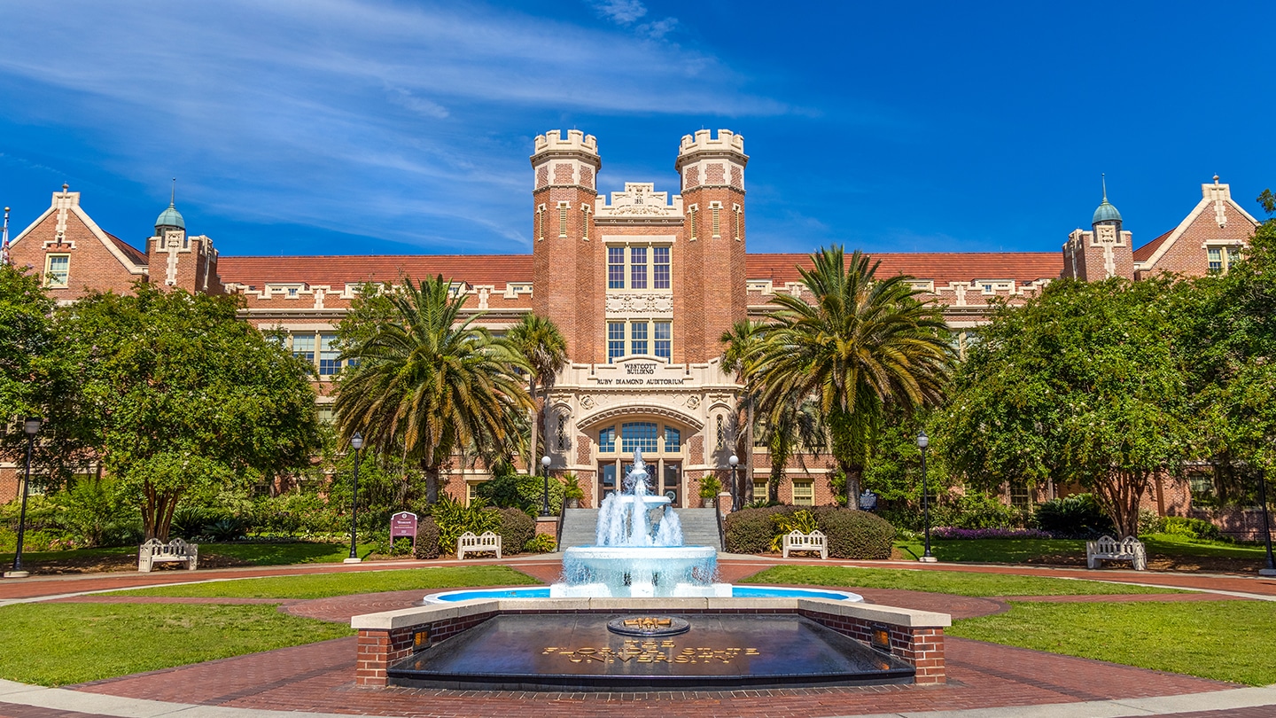 Wescott Fountain at Florida State University.