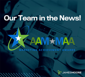 Our Team in the News graphic with AAM and MAA logoing