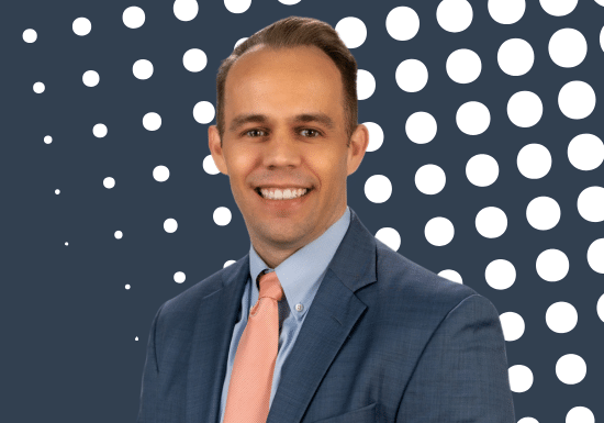 Brendan McKitrick is admitted into partnership at James Moore